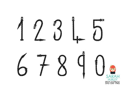 Arrow Numbers Sarah Hurley 