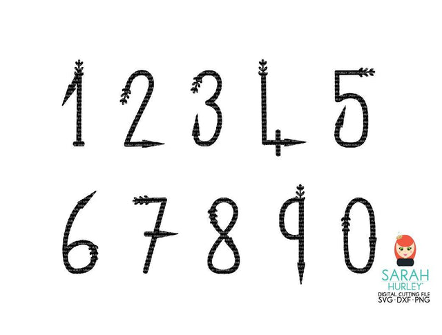 Arrow Numbers Sarah Hurley 