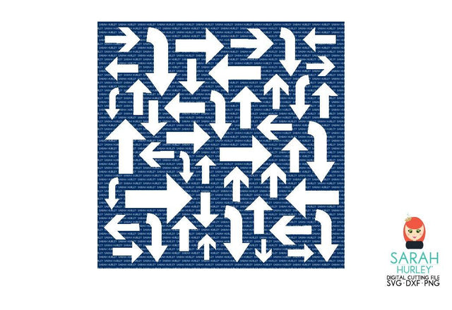 Arrow Stencil 2 SVG Sarah Hurley 