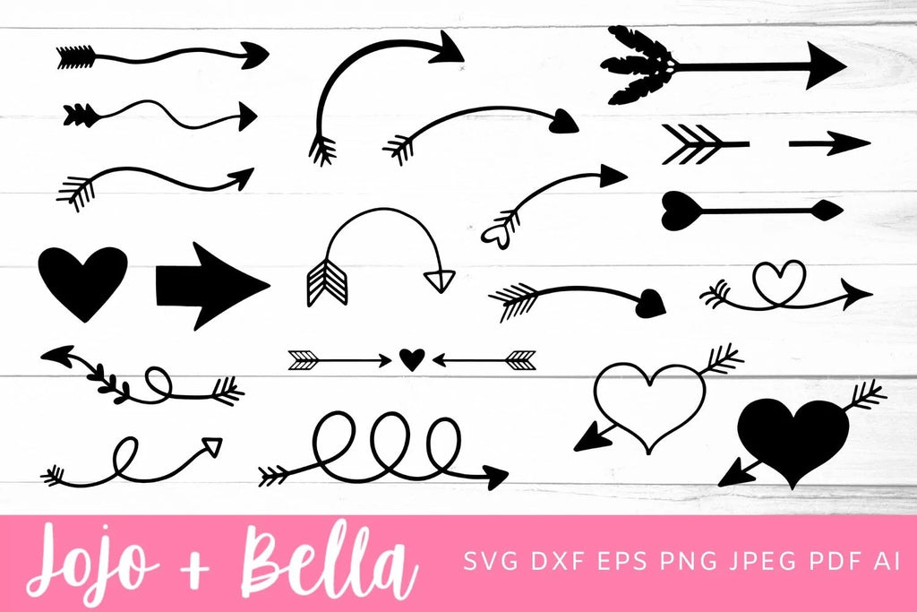 Arrow SVG, Arrows Svg Bundle, Arrow Clipart, Arrows Clip Art, Arrow SVG ...