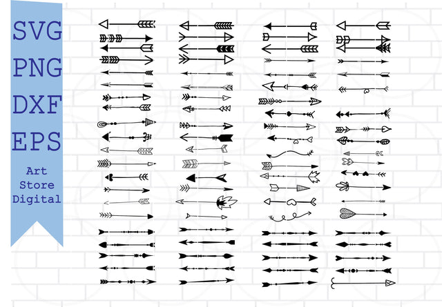 Arrow SVG Bundle, Arrow Svg Cut files for Cricut, Arrow Clipart, Crossed Arrows Svg, Arrow circle svg SVG Artstoredigital 