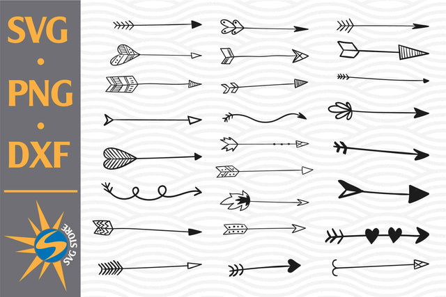 Arrow SVG, PNG, DXF Digital Files Include SVG SVGStoreShop 