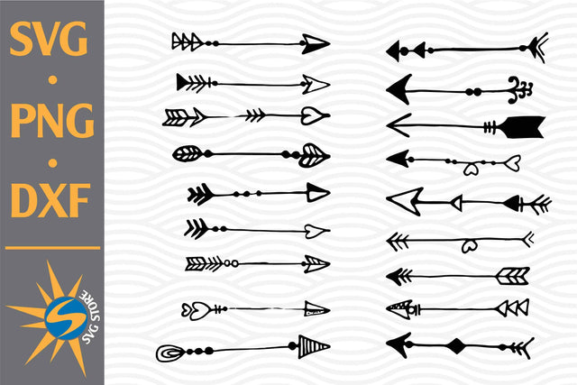Arrow SVG, PNG, DXF Digital Files Include SVG SVGStoreShop 