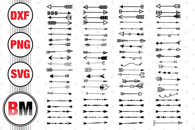 Arrow SVG, PNG, DXF Files SVG BMDesign 