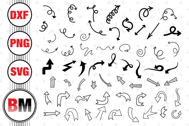 Arrow SVG, PNG, DXF Files SVG BMDesign 