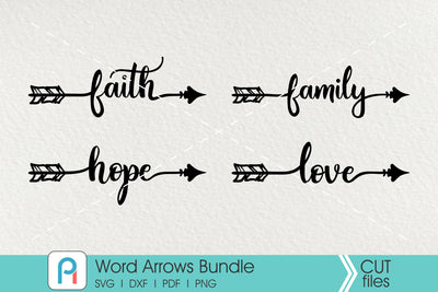 Arrow Word Svg SVG Pinoyart Kreatib