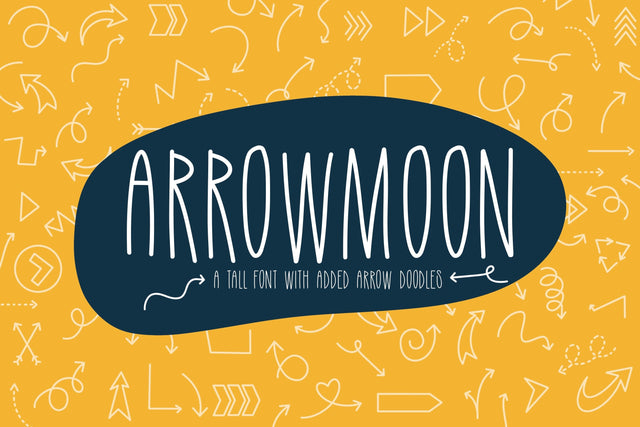 Arrowmoon Font Kitaleigh 