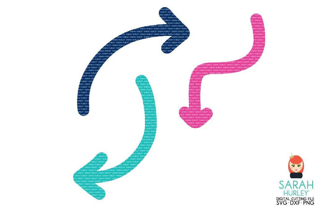 Arrows Set 2 SVG Sarah Hurley 