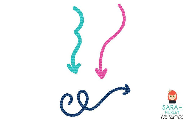 Arrows Set 3 SVG Sarah Hurley 