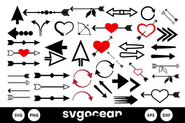 Arrows SVG Bundle SVG SvgOcean 