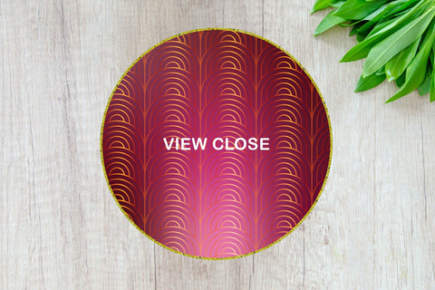 Art deco pattern digital paper with gradient dark pink color background Digital Pattern artnoy 