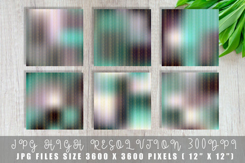 Art deco pattern digital paper with gradient green color background Digital Pattern artnoy 