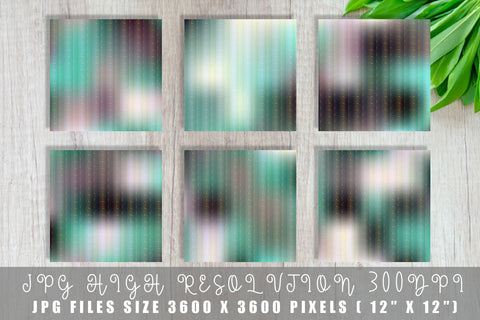 Art deco pattern digital paper with gradient green color background Digital Pattern artnoy 