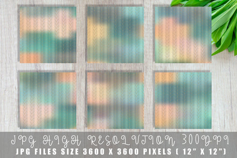 Art deco pattern digital paper with gradient green color background Digital Pattern artnoy 