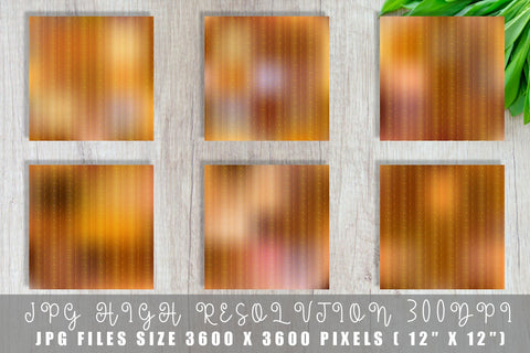 Art deco pattern digital paper with gradient orange color background Digital Pattern artnoy 