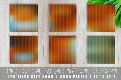 Art deco pattern digital paper with gradient rust color background Digital Pattern artnoy 