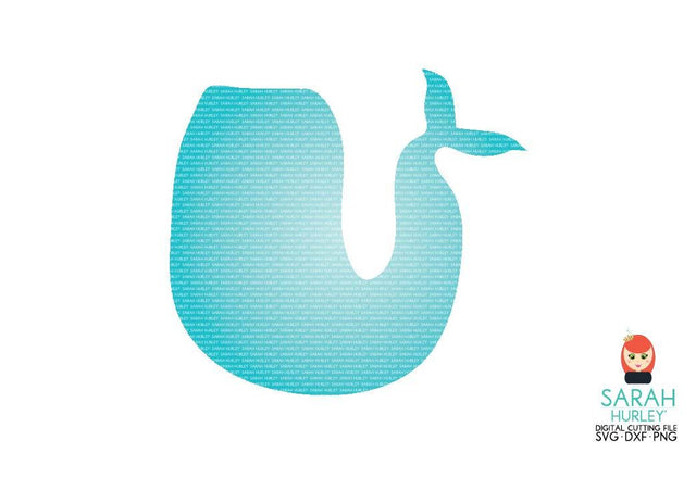 Art Doll Mermaid Tail SVG Sarah Hurley 