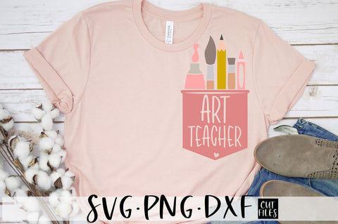 Art Teacher SVG Files SVG RedFoxDesignsUS 