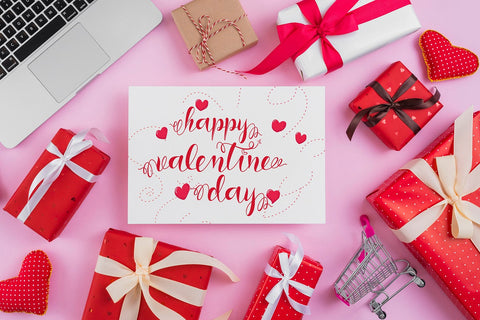 Art Valentine Font Prasetya Letter 