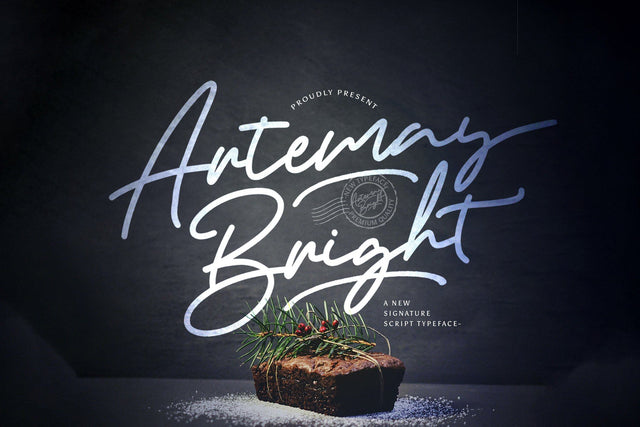 Artemay Bright - Signature Script Font Font StringLabs 