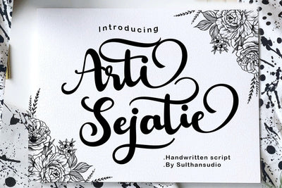 Arti Sejati Font Sulthan studio 