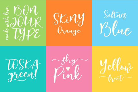 Artlove Font BonjourType 