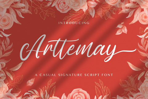 Arttemay - Handwritten Font Font StringLabs 