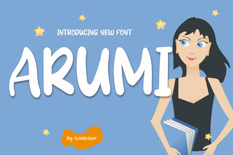 Arumi Font twinletter 