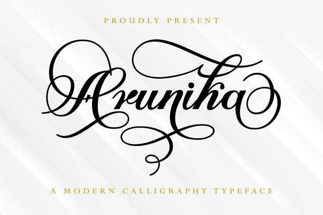Arunika Font Muhajir 