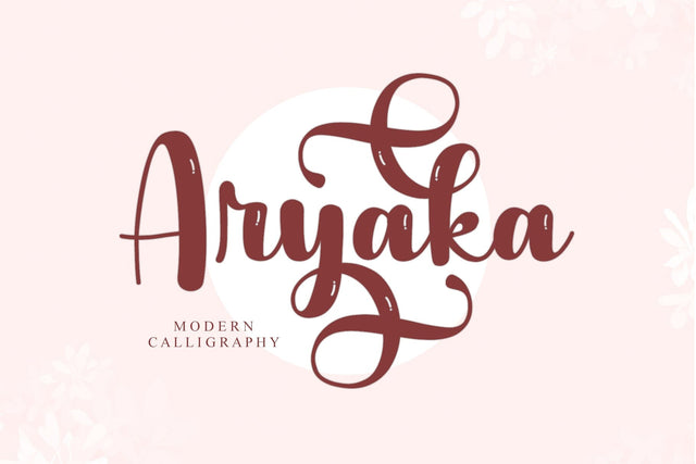 Aryaka Font Afandi Studio 