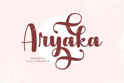 Aryaka Font Afandi Studio 