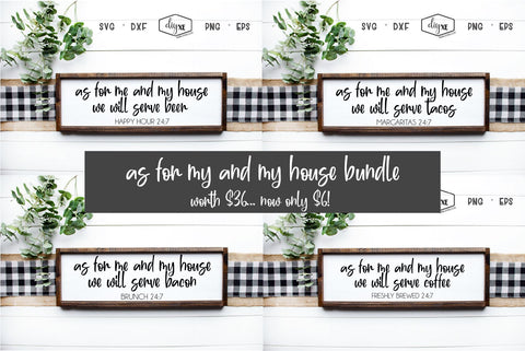 As For Me And My House Bundle SVG DIYxe Designs 
