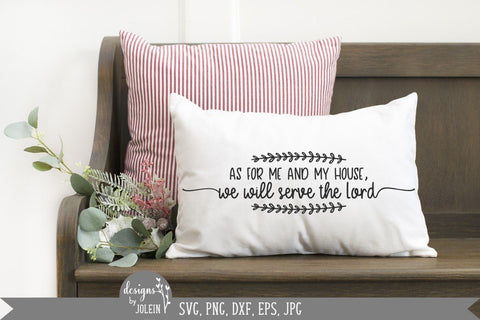 As for me and my house SVG Designs by Jolein 