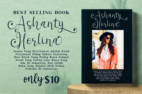 Ashanty Herlina Font Letterena Studios 