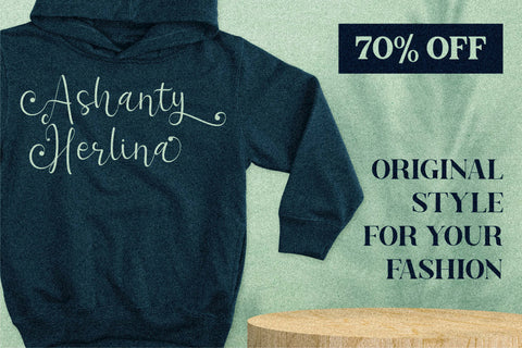 Ashanty Herlina Font Letterena Studios 