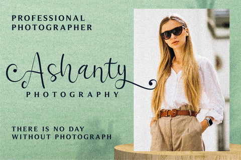 Ashanty Herlina Font Letterena Studios 