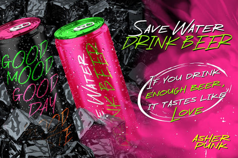 Asher Punk Font Allouse.Studio 