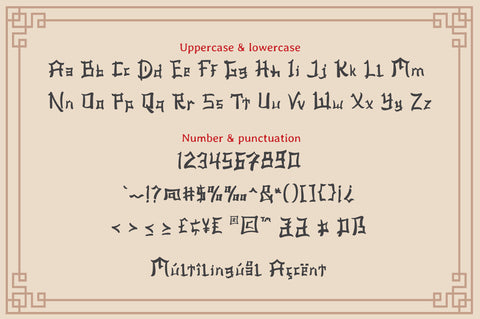Ashito - Japanese Style Font Font Attype studio 