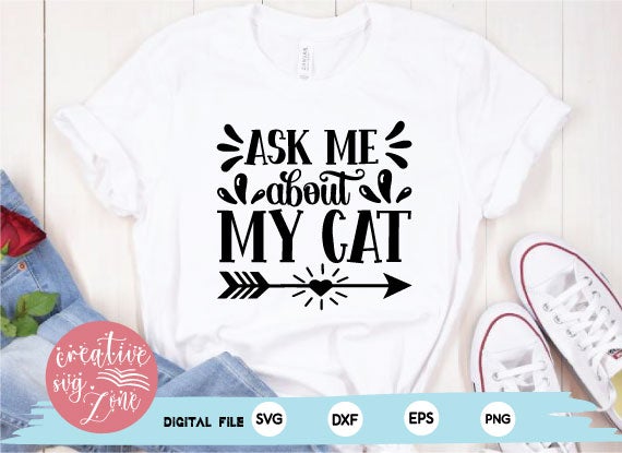 ask me about my cat SVG md faruk hossain 