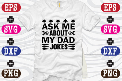 Ask Me About My Dad Jokes SVG Nurstore 