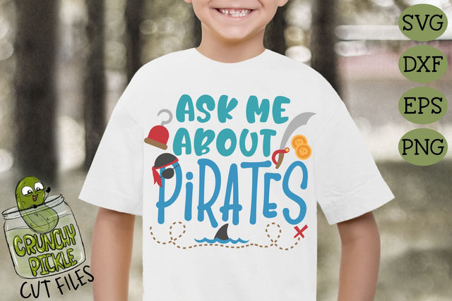 Ask Me About Pirates SVG SVG Crunchy Pickle 