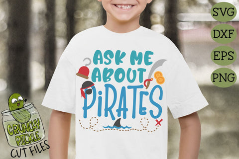 Ask Me About Pirates SVG SVG Crunchy Pickle 