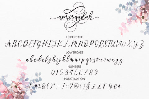 Asmirandah Font Jun Creative 
