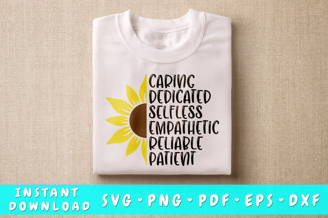 Assistant Principal Sunflower SVG SVG HappyDesignStudio 