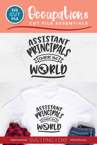 Assistant principal svg for Cricut or Silhouette SVG SVG Cut File 