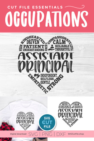 Assistant principal svg, vice principal svg SVG SVG Cut File 