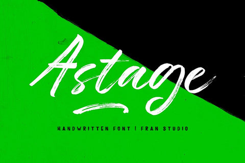 Astage Font Franstudio 