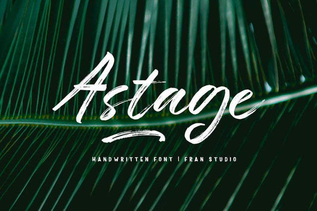 Astage Font Franstudio 