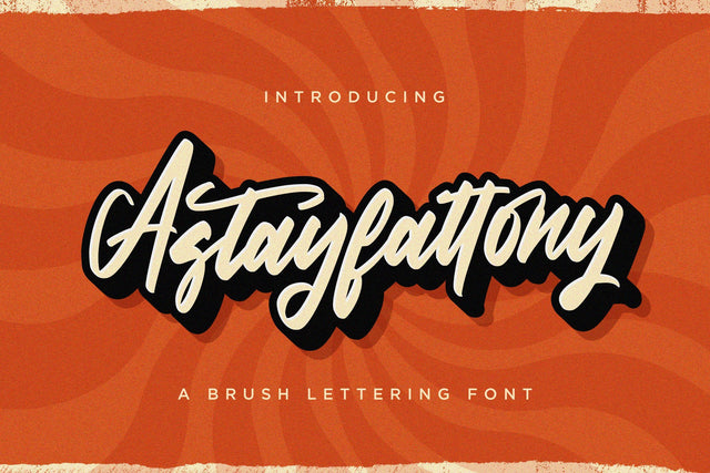 Astayfattony - Handwritten Font Font StringLabs 
