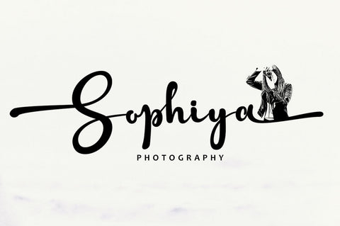 Astine Sophiya Script Font muhammadzeky 